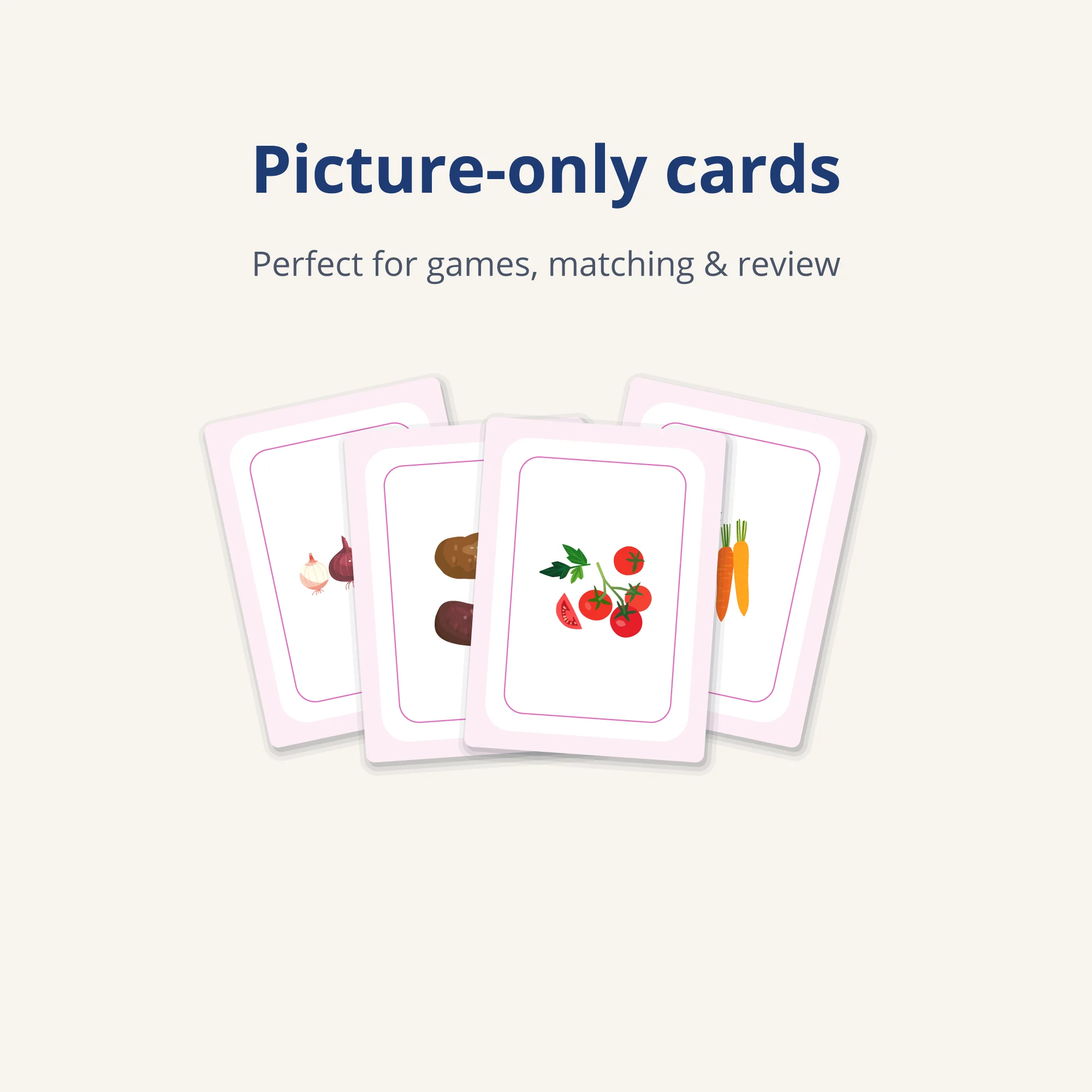 Chinese Vegetable Flashcards — 24 Words (PDF) — picture cards